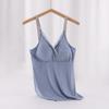 Blusas de Maternidade Cruzadas para Amamentação Verão Confortáveis e Respiráveis Roupa de Casa Saída Base Maternidade Sling Sling de Amamentação