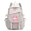 Mochila Anime Desenho Animado Bocchi the Rock, Pedra Solitária, para Meninas, Alunos do Ensino Fundamental e Médio, Bolsa de Ombro Duplo de Grande Capacidade