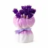 Nuevo tarro de cerámica con tenedor de rosa creativo, alto valor estético, tenedor de fruta exquisito, accesorio para mesa de centro, decoración, palillo de fruta
