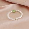 Pulsera de Perlas de Agua Dulce Naturales Pulsera de Piedra Natural Pulsera de Cristal de Dopamina Fulu Shoushan Piedra Joyería de Dopamina