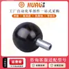 Manija Giratoria Esférica de Baquelita con Rosca Exterior, Manija Redonda con Perilla Hexagonal para Fijación, Manija con Tornillo, Bola en Stock