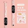 [M9] Nuevo Reloj Pulsera LED con Impresión a Color de Anime Personalizado para Estudiantes de Secundaria Lindo Dibujo Animado Solo Hora Reloj Digital