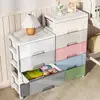 37 Armário Amplo com Gavetas Plástico para Armazenamento de Brinquedos Infantil Mesa de Cabeceira Popular no Exterior Atacado de Comércio Exterior