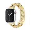 Adequado para pulseira Apple Watch iWatch8 nova pulseira de relógio applewatch7 6ª geração metal corrente de jeans corrente