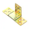 Suministro de accesorios para muebles cama colgante color invisible zinc bisagra de cama 70mm cama infantil colgante conexión cama de madera lámina de hierro código de esquina de cama