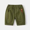 Verano 2023 Nuevo Pantalón Casual Medio para Niño Dinosaurio de Dibujos Animados Bolsillo Pantalón Medio Algodón de Cintura Media Multicolor Pantalón para Niños