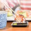 Prato descartável para molho de soja de sushi, prato de molho para viagem, bandeja, caixa de tempero de mostarda, prato de embalagem para molho e vinagre, prato de condimento à prova de poeira