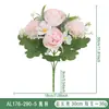 Ramos de Flores Artificiales de Peonía Transfronterizos, Arreglos Florales para Decoración del Hogar, Flores para Bodas, Flores Artificiales al por Mayor