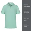 2025 Nueva Camisa Polo Ropa de Trabajo Ligero Negocios Casual Camisa Cultural para Empleado Cuello Solapa Manga Corta Camiseta Fabricante Venta al por Mayor