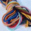 Explosiones 16 Lingotes Multicolor Poliéster Algodón Cuerda Pantalones Cintura Cuerda Cordón Central 6mm Poliéster Algodón Cuerda Suéter Sombrero Cuerda Pantalones Deportivos