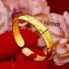 Joyería de Aleación de Cobre, Color Esmalte Paisaje de Mil Millas Sutra del Corazón Pulsera Abierta para Mujeres, Pulsera de Diseño de Nicho