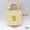 Venta Caliente Transfronteriza Bolsa de Silicona con Agujeros para Manualidades Caricatura Bolso de Playa para Niños Bolsa de Almacenamiento para Teléfono Móvil Venta Directa de Fábrica