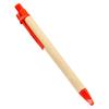 Caneta esferográfica de fábrica tubo de papel colorido caneta esferográfica caneta a óleo tubo de papel kraft caneta de cabelo caneta de assinatura caneta gel