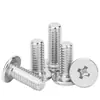 Acero Inoxidable 304 cm Tornillo Mecánico Grande de Cabeza Plana Phillips Hilo de Máquina Tornillo Mecánico de Cabeza Plana M1/M3/M4/M5