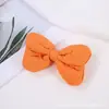 Moda Coreana Infantil Gravata Borboleta Pequena Fresca Grampo de Cabelo com Laço Acessório de Cabelo Adereço de Cabeça Pregueado Acessórios para Sapatos e Meias Materiais DIY