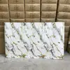 Pegatinas de Pared Autoadhesivas de Mármol de Fábrica Transfronteriza Pegatinas de Azulejo de Imitación Decoración de Pared Papel Tapiz Papel Tapiz de Pared de Fondo para Casa de Alquiler