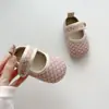 Novedad Otoño 2026 Zapatos de Bebé de Algodón de Color Suave Suela Suave Moda Elegante para Niños y Niñas Velcro Antideslizante Zapatos para Niños Pequeños