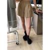 Shorts Casuales de Verano de Talla Grande para Mujer, Pantalones Sueltos de Pierna Ancha de Cintura Alta para Mujeres Curvilíneas, Diseño de Nicho, Pantalones Adelgazantes