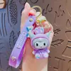 Llavero Creativo de Dibujos Animados Sanrio Conejito Abrigo Colgante Lindo para Bolsa Llavero de Coche Pequeño Regalo Venta al por Mayor
