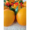 Laranja Bahia Sunkist Fruta Falsa Modelo de Laranja Adereço de Fotografia Decoração de Loja de Frutas em Casa Ornamento para Fruteira
