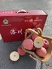 Caja de Regalo de 12 Frutas Grandes Manzanas Shaanxi Luochuan Fruta Fresca Red Fuji Crujiente Dulce Paquete de Regalo Envío Gratis