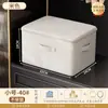 Caja de almacenamiento de ropa con cerradura, gran capacidad, chaqueta de plumas extragrande, ropa, bolsa organizadora de edredones, caja doméstica a prueba de polvo y humedad