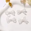 Moda Coreana Elegante Perla Cristal Perlas Abalorios Lazo Pendientes DIY Accesorios para el Cabello Bolsos Zapatos Dijes Accesorios