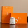 Caneca de Chá Jade Gordura de Ovelha Caneca de Escritório Dia do Professor Atividade do Dia 4 de Maio Dia da Juventude Lembrança Adesão/Saída da Liga Lembrança de Aposentadoria