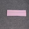 Diadema de Seda de Leche de Color Sólido Tela Elástica Diadema Deportiva de Yoga Diadema de Fitness Venta al por Mayor 25 Colores Diadema Transfronteriza