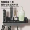 Juego de Ducha para Baño del Hogar con Panel de Vidrio Termostático, Botón de Piano, Cabezal de Ducha de Lluvia y Potenciador de Presión