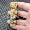Pendente de jade antigo Xiuyu Zodíaco personagem dragão antigo parede antiga há mais pingentes para anos alça pendente de carro