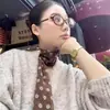 Pañuelo de seda con lunares marrones, un accesorio elegante y versátil para mujer, nueva colección 2026, se puede usar como diadema, liga para el cabello o bufanda larga