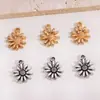 Venda Quente Transfronteiriça Flor Margarida Pequeno Pingente DIY Liga Acessórios de Joias Colar Pulseira Chaveiro Decoração Pingente