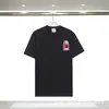 Nuevo Producto de Comercio Exterior: Camiseta de manga corta Casablanca con un cuello redondo único y el logotipo de letra impreso de la Puerta de las Ilusiones