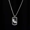 Collar de Acero de Titanio para Hombre, Colgante de Letra de Moda Hip-Hop, Cadena para Suéter Estilo Coreano, Collar Largo Estilo Lujo Ligero, Venta al por Mayor de Joyería
