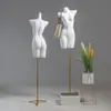 Soporte de Exhibición de Modelo de Lencería de Fábrica Maniquí de Cuerpo Entero Femenino con Soporte para Sujetador Push-Up y Ropa Interior Accesorios de Modelo de Cuerpo Humano Falso Modelo de Busto