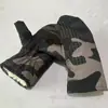 No inverno, enchimento de algodão manual ampliado e alargado é de menos 40 graus para manter o calor, à prova de frio e resistente ao desgaste, estilo antigo, verde militar, mão de algodão masculina