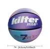 Balón de Baloncesto Profesional Antideslizante Premium para Adultos, Competición Interior Exterior, Balón Deportivo Especificaciones de Jugador Profesional, Regalo Navideño para Todos los Festivales