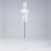Adereços de Modelo de Vestido de Noiva Loja de Roupas Femininas Vitrine Manequim Preto e Branco Suporte de Exibição de Vestido de Corpo Inteiro Estilismo
