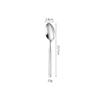 Vajilla de columna romana de acero inoxidable 304 transfronteriza, cuchillo y tenedor para carne, para hotel, hogar, postre, fruta, tenedor, cuchara de café