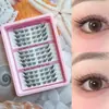 Cílios Postiços Transfronteiriços, Aparência Natural, Haste Fina, Invisível, Leve, Sem Peso, DIY da Amazon, Comércio Exterior, Europa e América