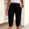 Pantalones deportivos de yoga rectos, ajustados y con bolsillos, de color liso, para mujer, de Amazon, para otoño.