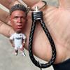 Muñeca estrella de fútbol Ronaldo Messinea Malvinius Mbappe Bellingham llavero colgante
