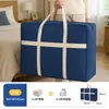 Bolsas de Embalaje para Mudanzas No Tejidas Gran Capacidad Ropa Almohadas de Algodón Bolsas de Almacenamiento Tipo Grueso al por Mayor Equipaje de Dormitorio Bolsas a Prueba de Polvo
