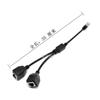 Divisor de cable de red uno-dos adaptador distribuidor de Internet iptv banda ancha divisor RJ45