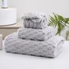 Toalla Nube de Vellón Coral Toalla de Baño Gorro para Secar el Cabello Absorbente de Agua de Secado Rápido Suave Sin Pelusa Grueso Traje de Baño para el Hogar