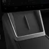 Aplicable para Tesla Modelo Y/3 Refrescado Estilo Haz Consola Central Carga Inalámbrica Almohadilla de Silicona YL/Y Panel de Consola Central Pegatina
