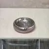 Comedero para mascotas electrochapado personalizado, comedero para gatos de color degradado, comedero para perros, comedero anti-derrame, bebedero para gatos, comedero anti-atragantamiento de alimentación lenta