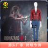 Dukes Hombre Juego Residente Malvado 2 Edición Pesada Claire cos Vestido Misma Chaqueta cosplay