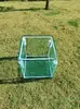 Jaula de Red Flotante Colgante para Piscicultura y Almacenamiento de Peces, Marco de Aislamiento de Protección de Peces Flotantes con Cubierta, Marco Completo, Elevación Automática, Red de Pesca Multifuncional
